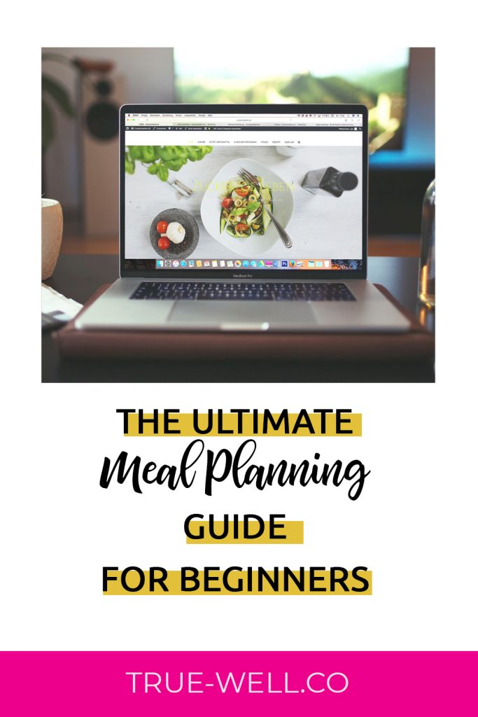 meal planning for beginners meal planner with grocery list