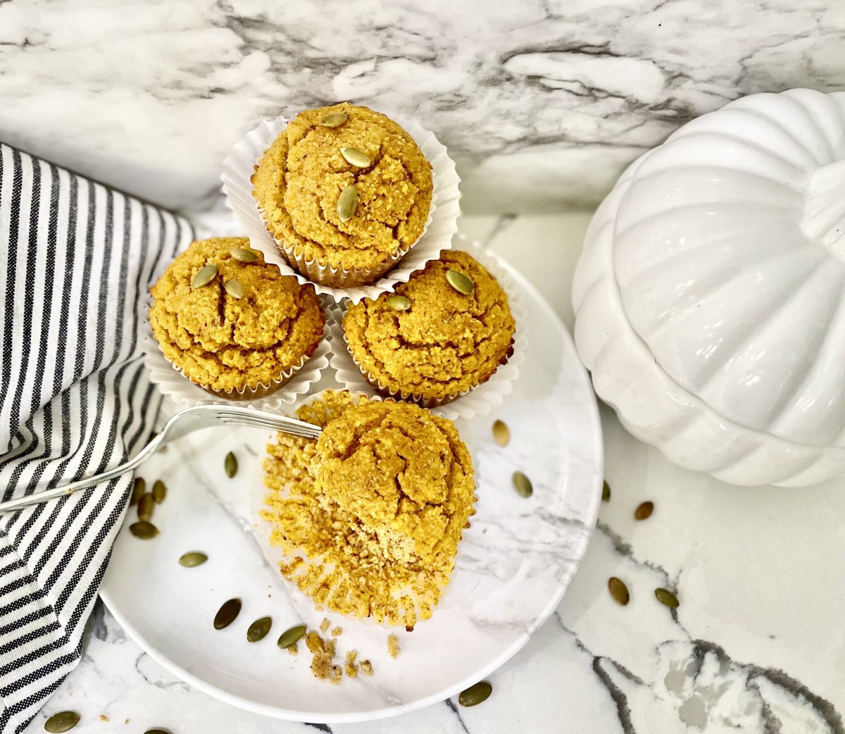 Cozy Keto Pumpkin Muffins