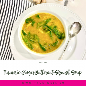 turmeric ginger butternut squash soup recipe