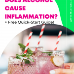 does alcohol cause inflammation