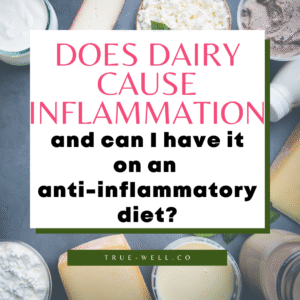 does dairy cause inflammation