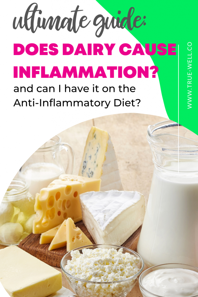 does dairy cause inflammation