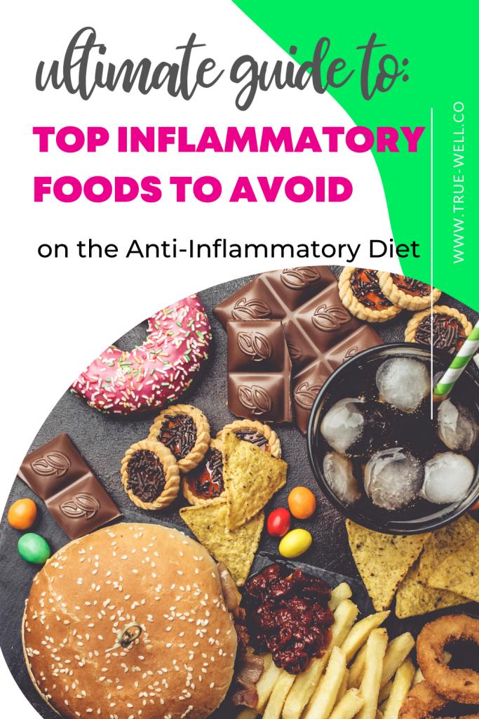 top inflammation foods list