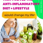 anti inflammatory diet would change my life