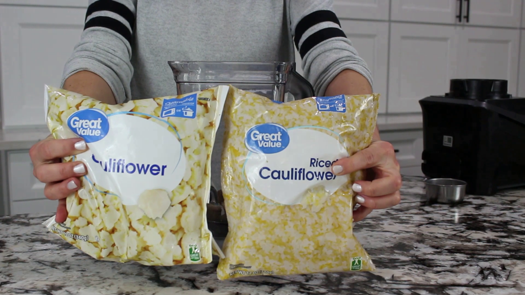 frozen cauliflower in bags