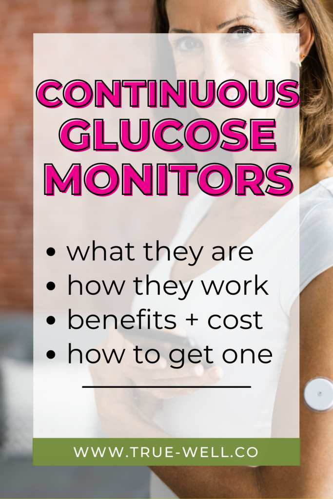 continuous glucose monitors