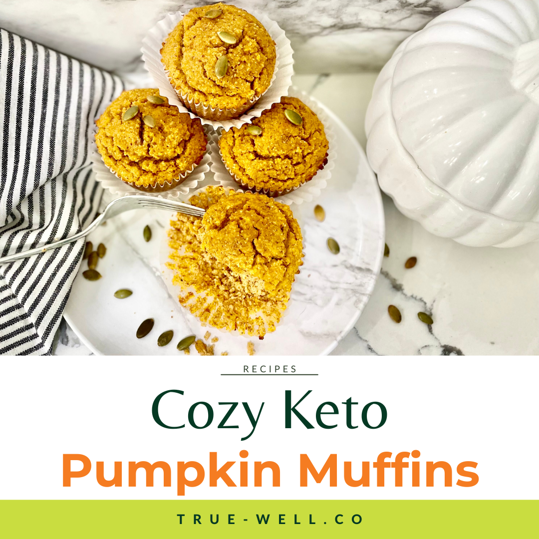 Cozy Keto Pumpkin Muffins