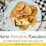 keto pumpkin pancakes