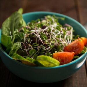 bowl of vegetable salad